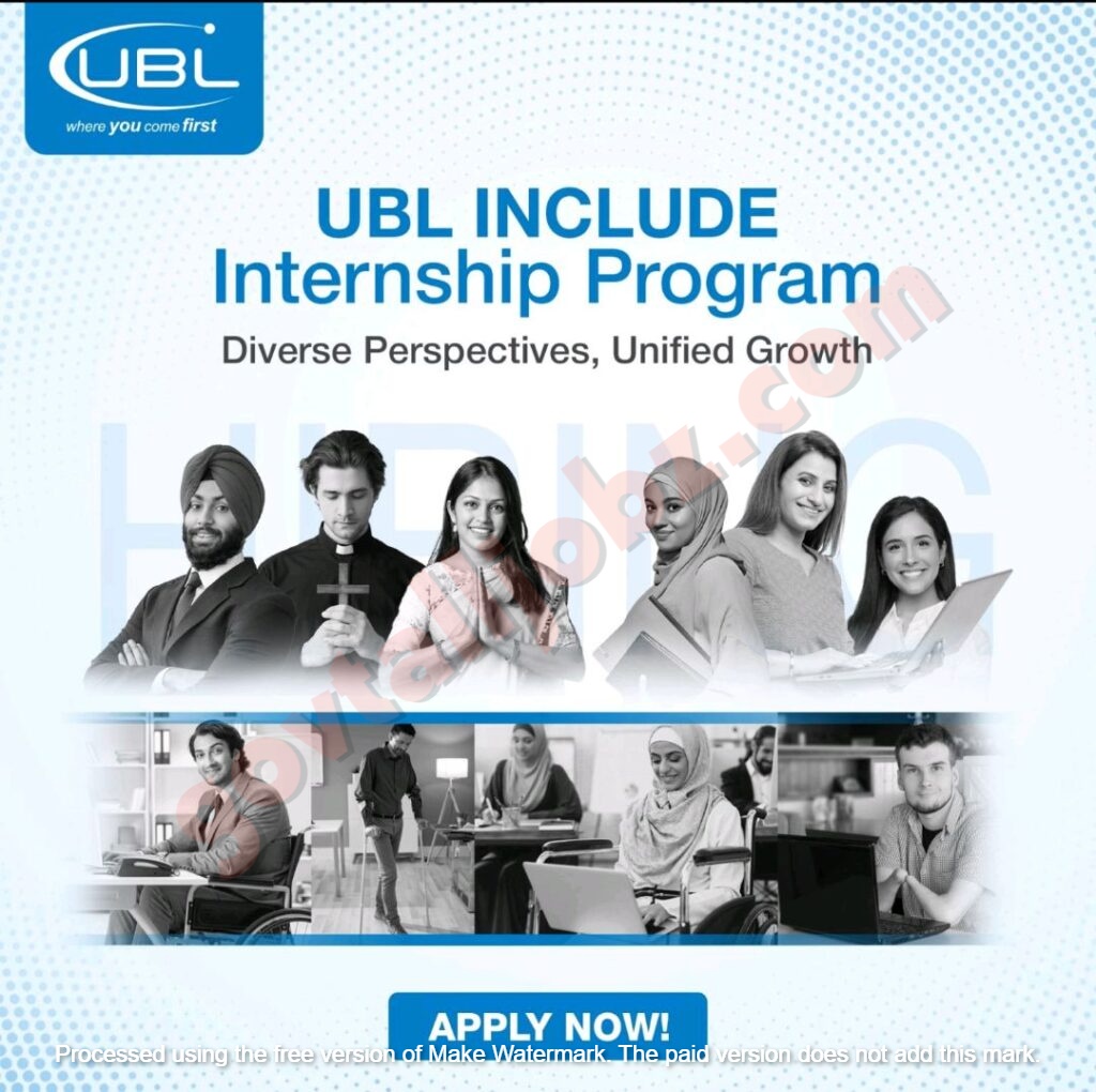 UBL Include Internship Program 2025